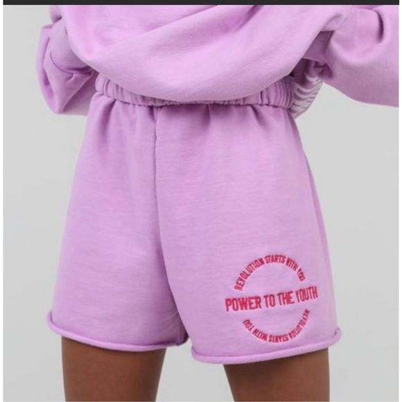 Mayfair The Label Pants - Mayfair The Label Size M-L 'Power to the Youth', 'Revolution Starts with You' Em